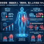 📊 新研究發現：美國成年人「肥胖率」驚人上升到近 70%！ 🇺🇸
