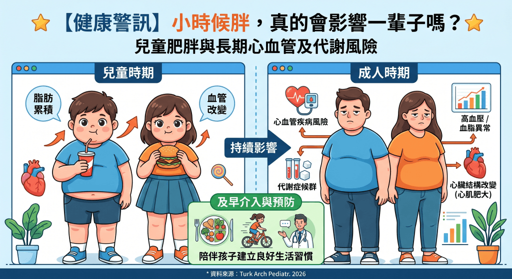 #兒童肥胖 #代謝症候群 #週纖達 #健康飲食 #預防醫學 #心血管健康