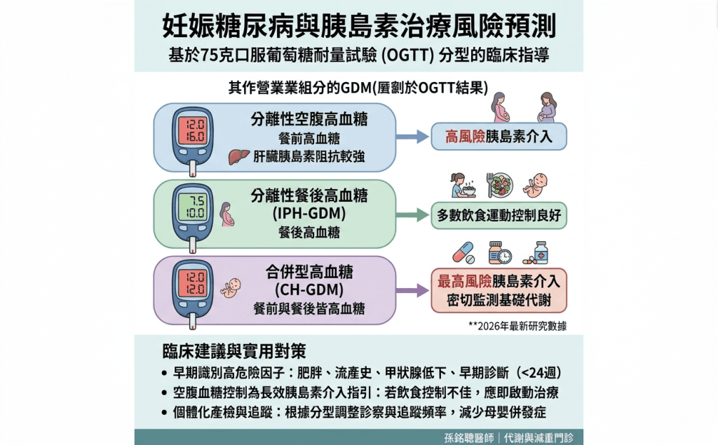 妊娠糖尿病胰島素治療風險