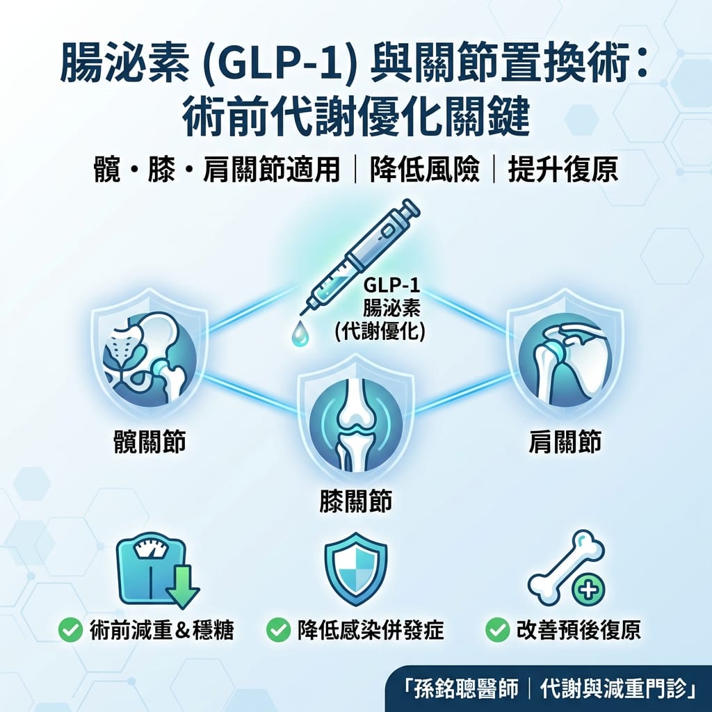 腸泌素關節置換