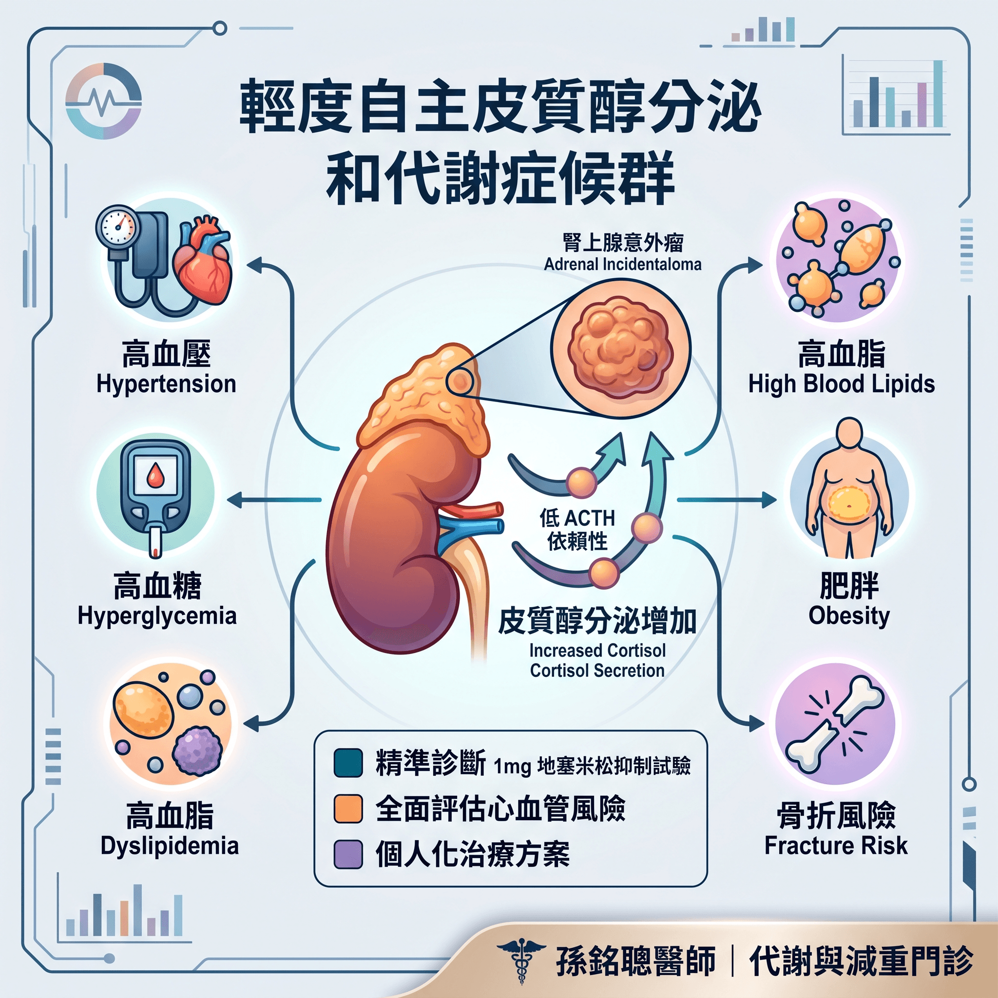 輕度自主性皮質醇分泌