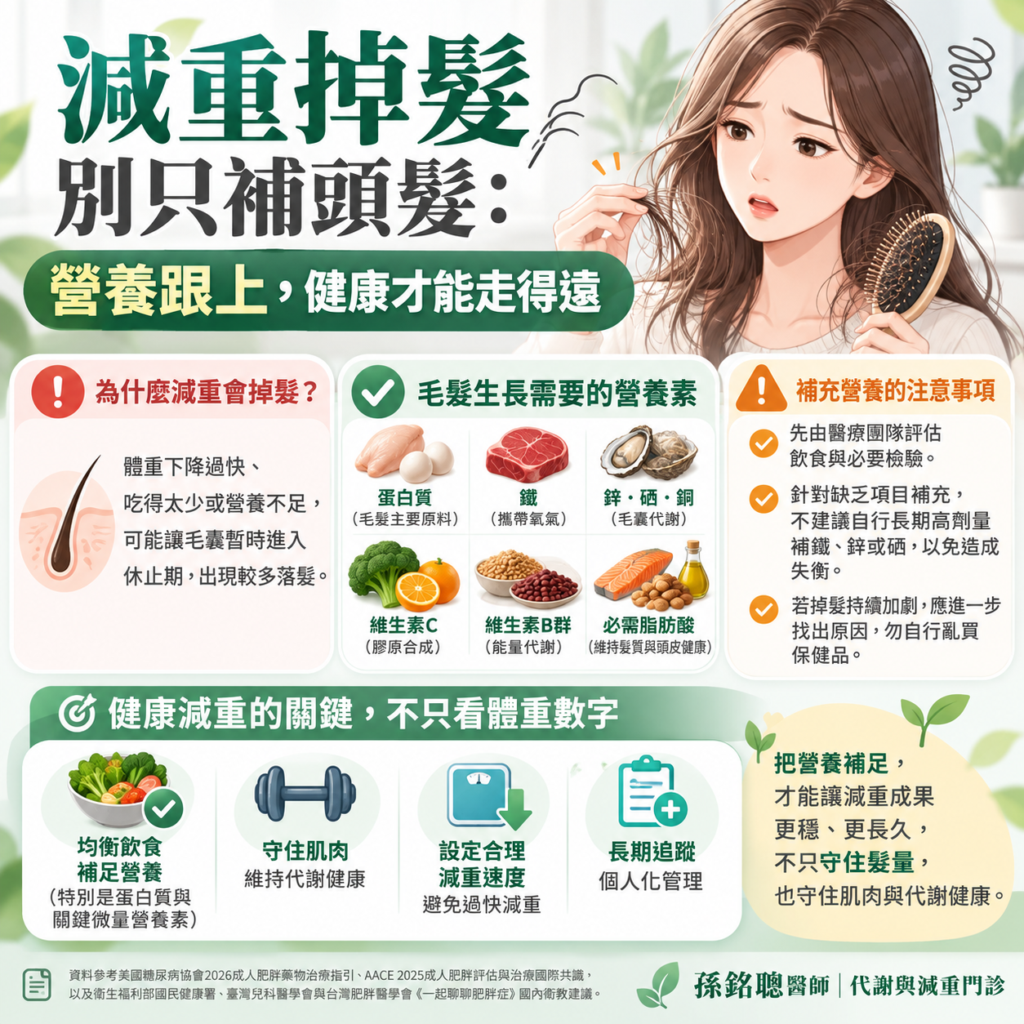減重掉髮