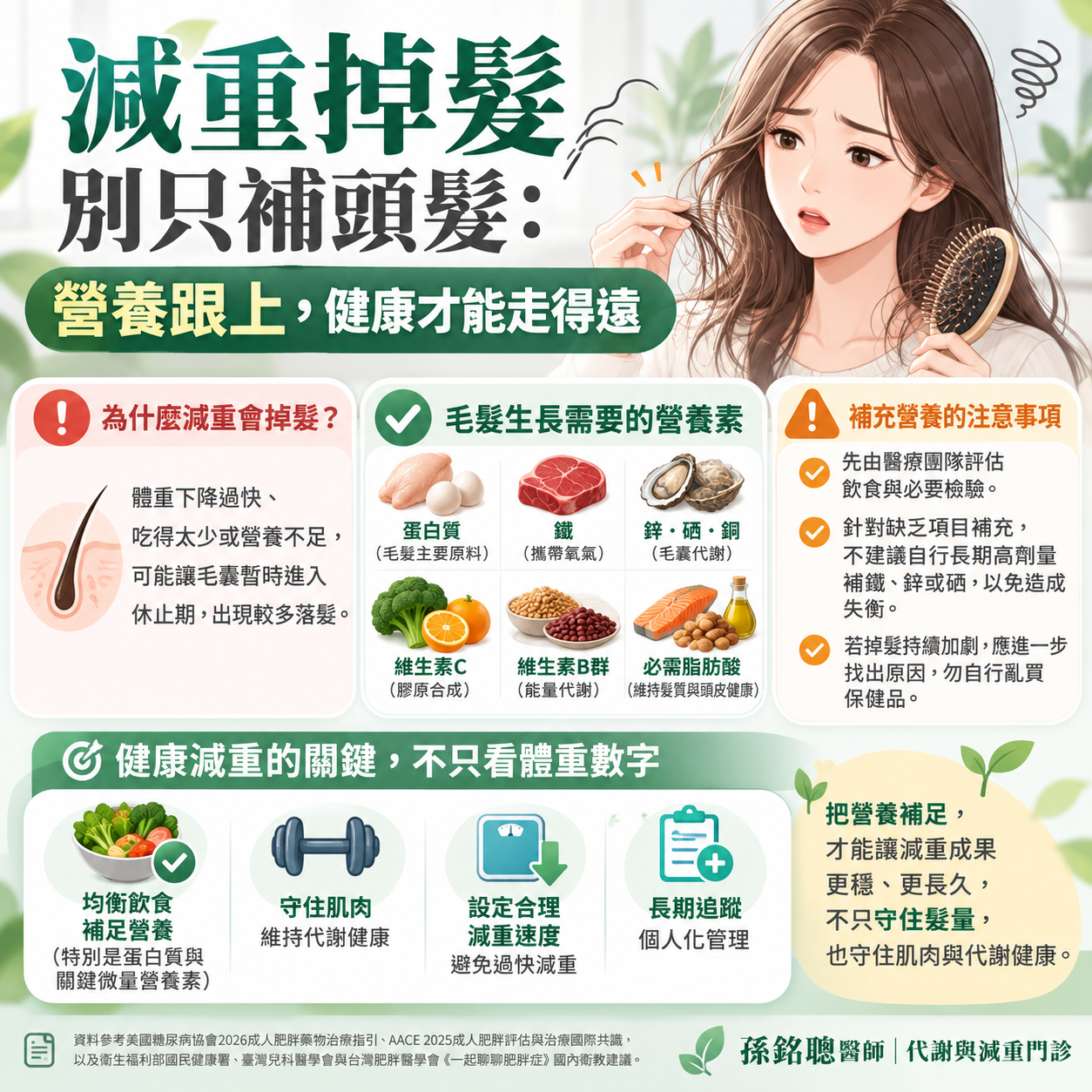 減重掉髮