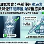 研究證實：術前使用腸泌素，有效降低膝關節置換術後感染風險！